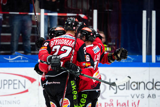 Malmö Redhawks Lars Bryggman jublar