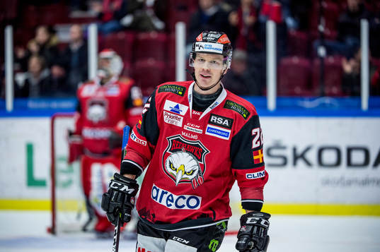 Malmö Redhawks Lars Bryggman jublar