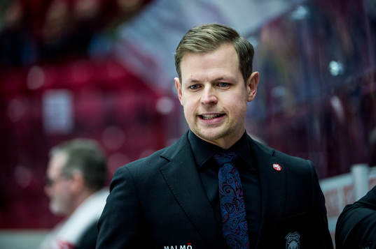 Malmö Redhawks assisterande tränare Martin Filander