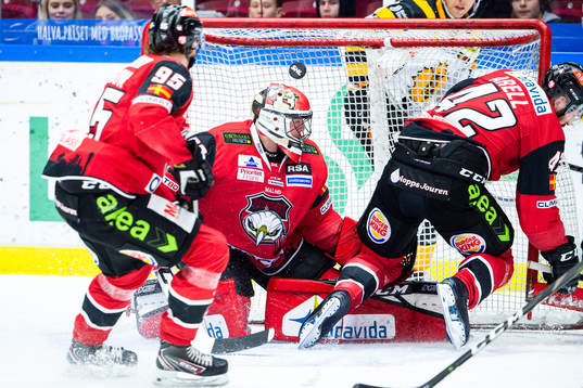 Malmö Redhawks målvakt Oscar Alsenfelt