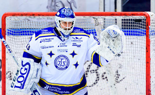 Leksands målvakt Axel Brage