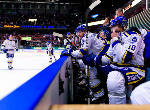 Leksands Philip Samuelsson och Johan Fransson deppar