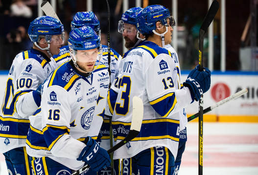 Leksands Daniel Gunnarsson jublar