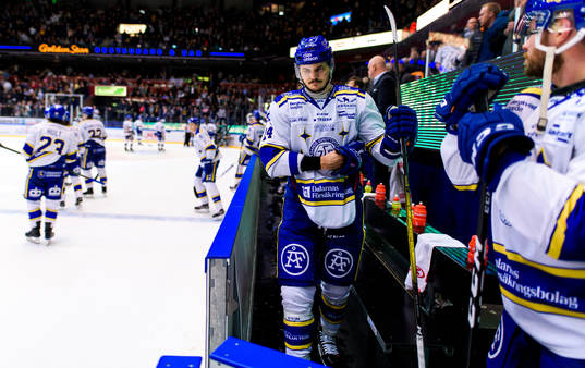 Leksands Thomas Valkvae Olsen deppar