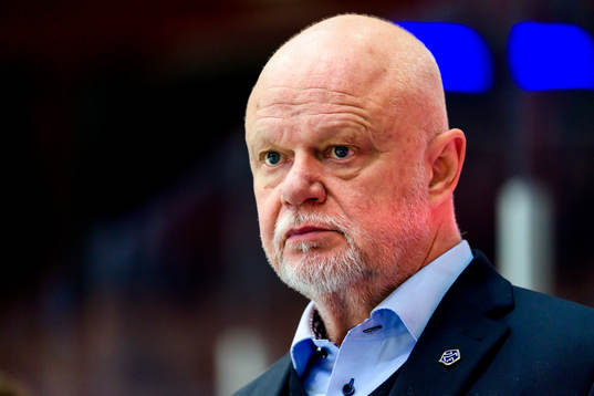 Leksands tränare Roger Melin deppar