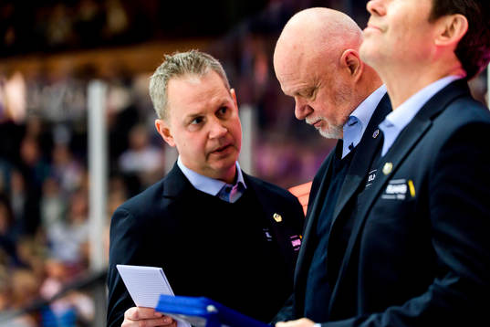 Leksands assisterande tränare Jens Nielsen och tränare