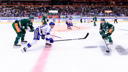 Färjestads Oskar Bäck, Leksands Oskar Lang och