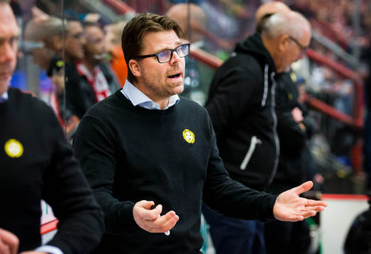 Brynäs tränare Ove Molin deppar