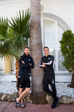 Sören Rieks och Rasmus Bengtsson