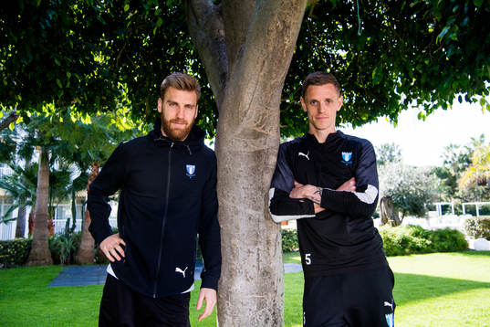 Sören Rieks och Rasmus Bengtsson