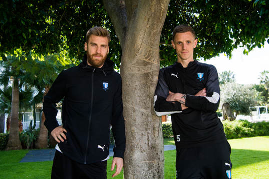 Sören Rieks och Rasmus Bengtsson