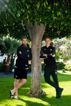 Sören Rieks och Rasmus Bengtsson