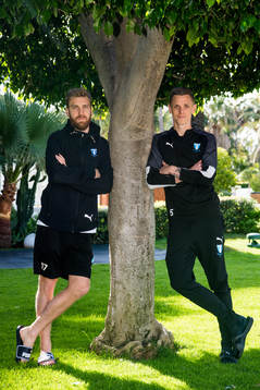 Sören Rieks och Rasmus Bengtsson