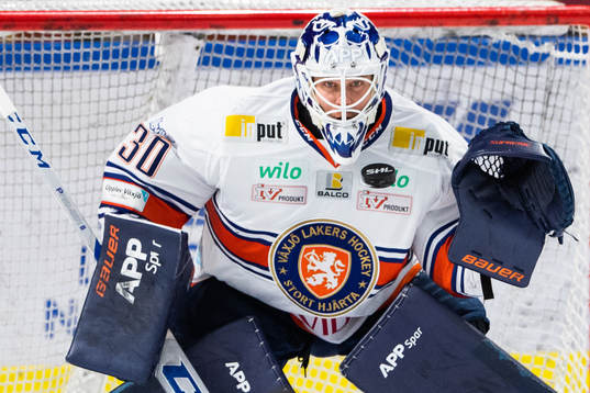 Växjös målvakt Viktor Fasth