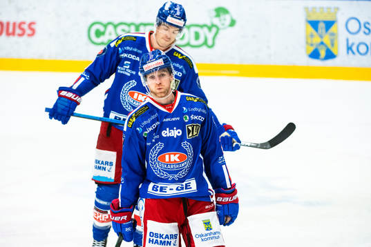 Oskarshamns Mathew Bodie och Simon Després deppar