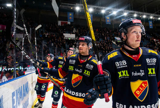 Djurgårdens spelare jublar