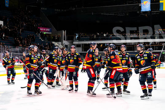 Djurgårdens spelare jublar