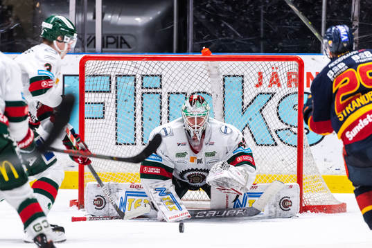 Frölundas målvakt Johan Mattsson