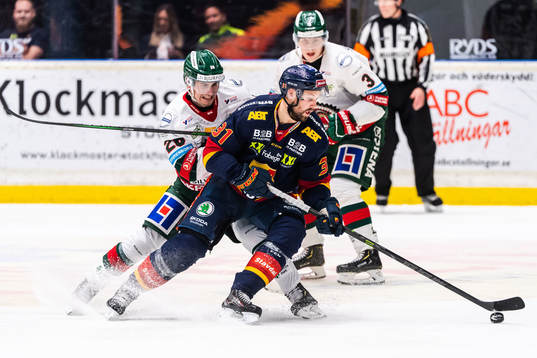 Frölundas Johan Sundström och Djurgårdens Dick Axelsson