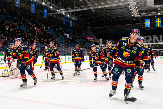 Djurgårdens spelare jublar