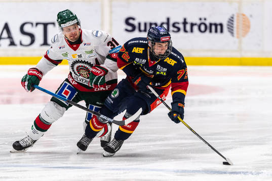 Frölundas Nicklas Lasu och Djurgårdens William Eklund