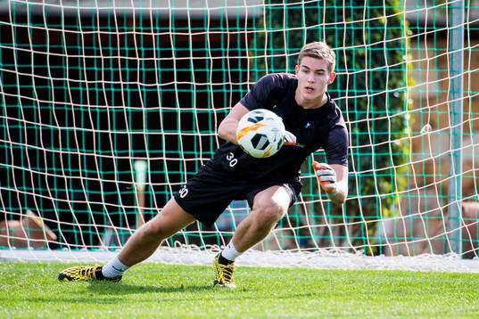 Målvakt Mathias Nilsson