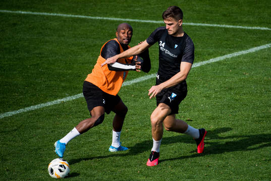 Fouad Bachirou och Pavel Vagic
