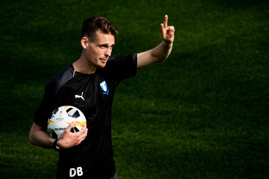 Assisterande tränare Daniel Bäckström