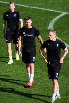 Oscar Lewicki, Arnór Traustason och Sören Rieks