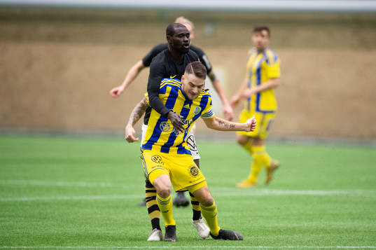 under träningsmatchen i fotboll mellan GIF Sundsvall och