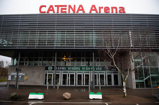 Exteriör bild på Catena Arena i Ängelholm
