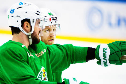 Rögles Eric Gelinas och Ted Brithén