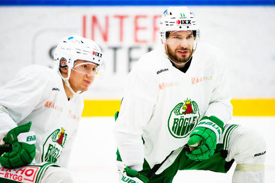 Rögles Daniel Bertov och Mattias Sjögren