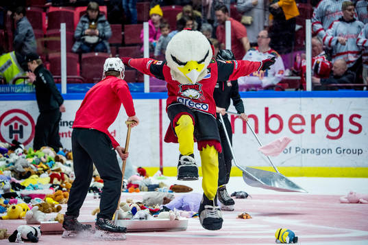 Teddy bear toss