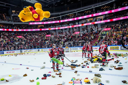 Teddy bear toss