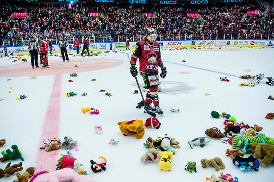 Teddy bear toss