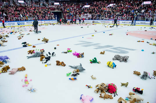 Teddy bear toss
