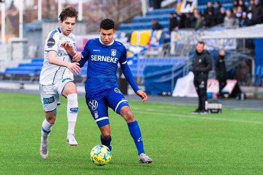Sarpsborgs Christoffer Lindqvist och IFK Göteborgs