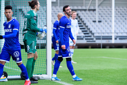 IFK Göteborgs Giorgi Kharaishvili deppar