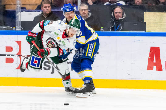 Frölundas Simon Hjalmarsson och Leksands Martin Karlsson