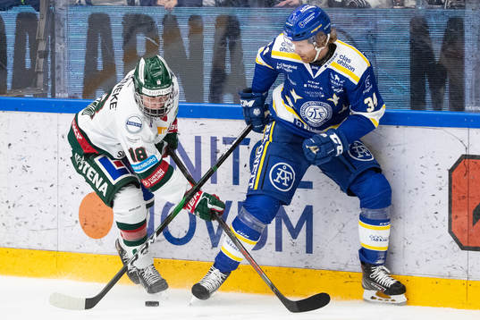 Frölundas Lucas Raymond och Leksands Philip Samuelsson