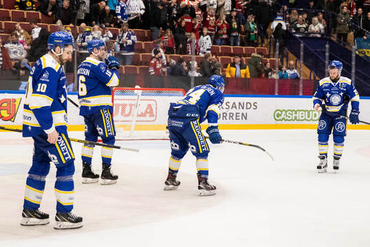 Leksands Johan Fransson och Daniel Gunnarsson och Thomas