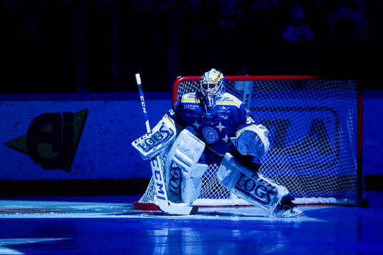 Leksands målvakt Janne Juvonen