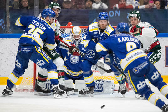 Leksands målvakt Janne Juvonen