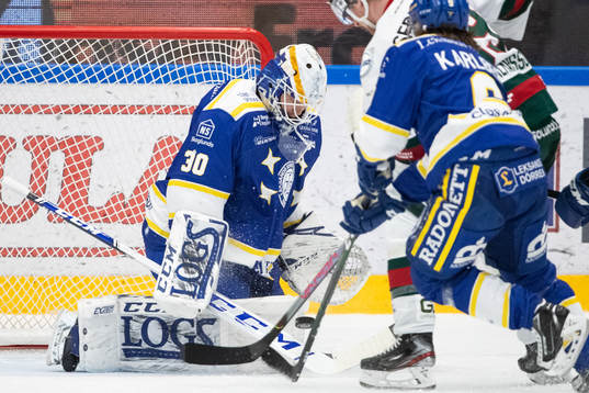 Leksands målvakt Janne Juvonen