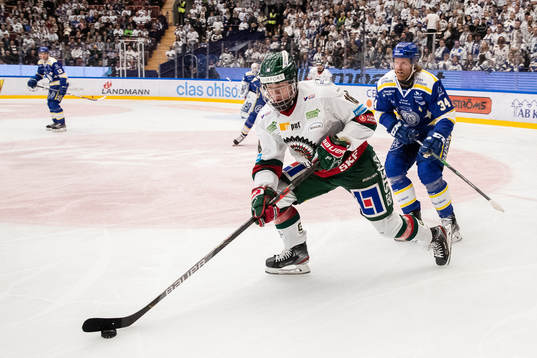 Frölundas Lucas Raymond och Leksands Philip Samuelsson