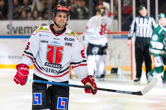 Örebros Mathias Bromé deppar