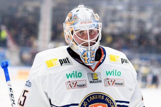 Växjös målvakt Viktor Andrén