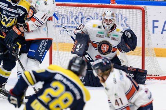 Växjös målvakt Viktor Andrén