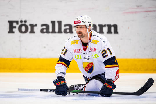 Djurgårdens Patrik Berglund inför